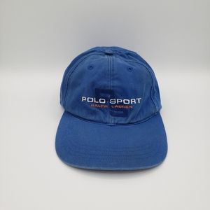 Ralph Lauren Blue Baseball Cap Classic Style